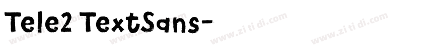 Tele2 TextSans字体转换 Tele2 TextSans字体转换